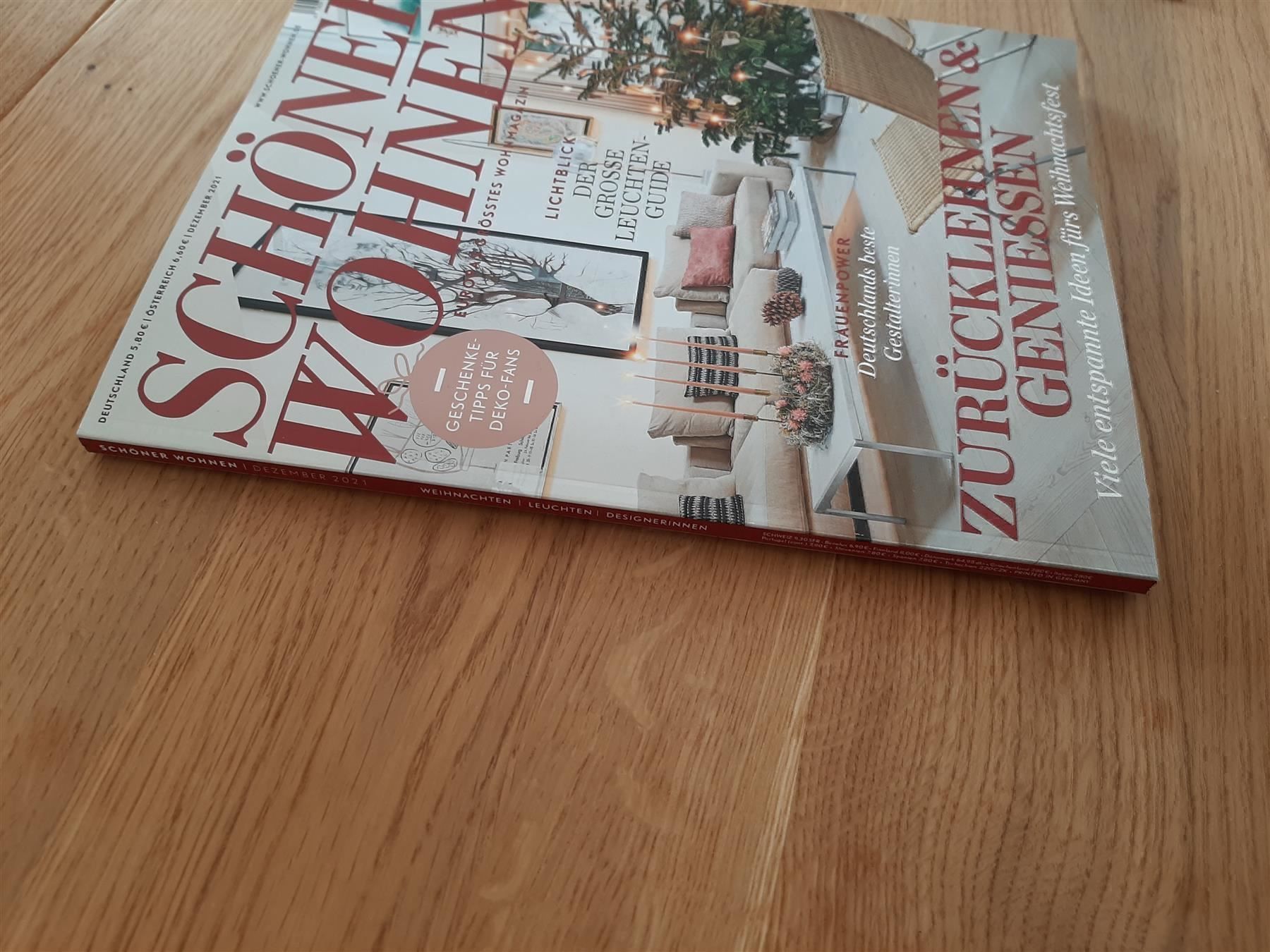 Zeitschriften & Magazine: Schöner Wohnen Dezember 2021 – Neu (gemäss Beschreibung) aus Affoltern am Albis von Sabinezc 3
