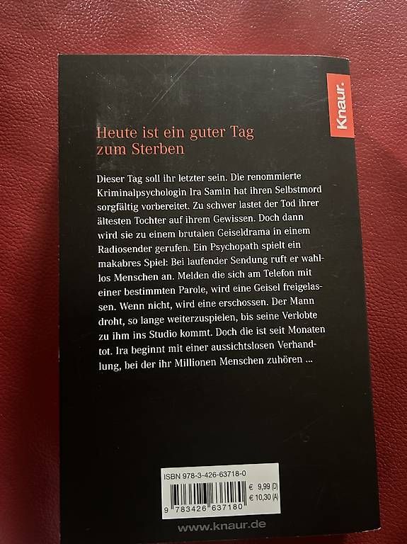 Libri: Sebastian Fitzek - Amok Spiel – Usato da Salouf venduto da 4pa_kfr7 1