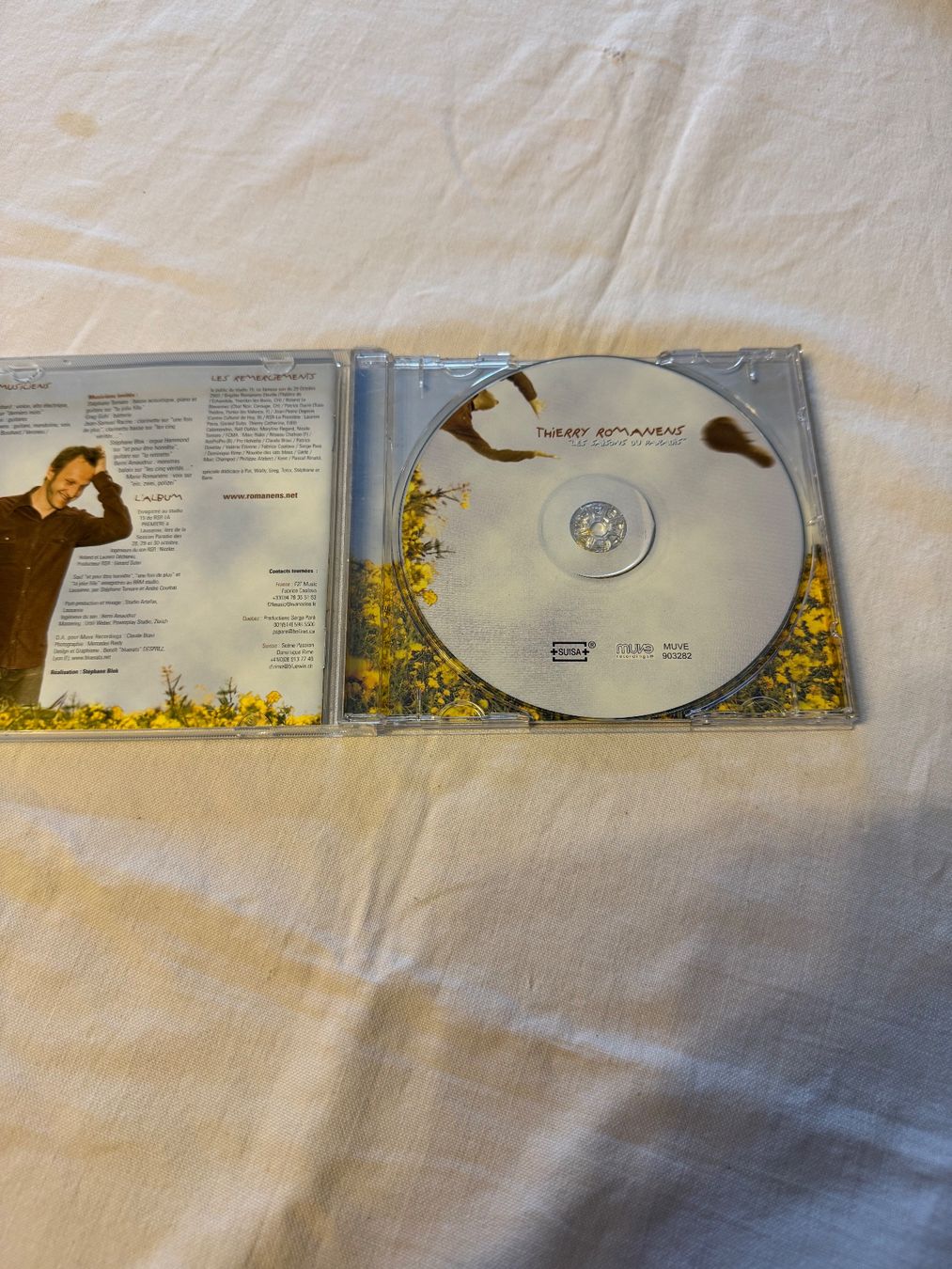 CD: Thierry Romanens - Les saisons du Paradis CD! – Usato da la Chaux-de-Fonds venduto da Lampe 2
