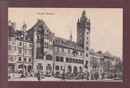 BASEL - Markt - Rathaus
