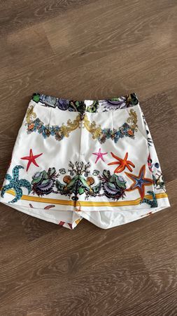 Shorts estivi fantasia marina taglia M - Nuovo!