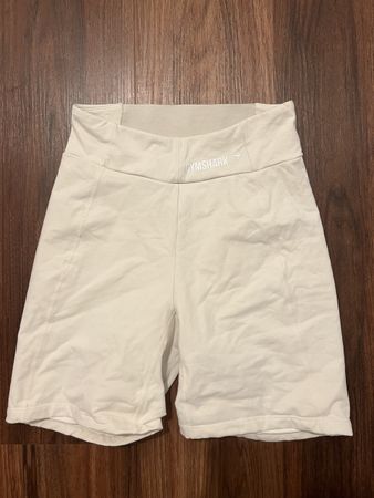 Gymshark Radlerhose Damen Beige Grösse M neuwertig
