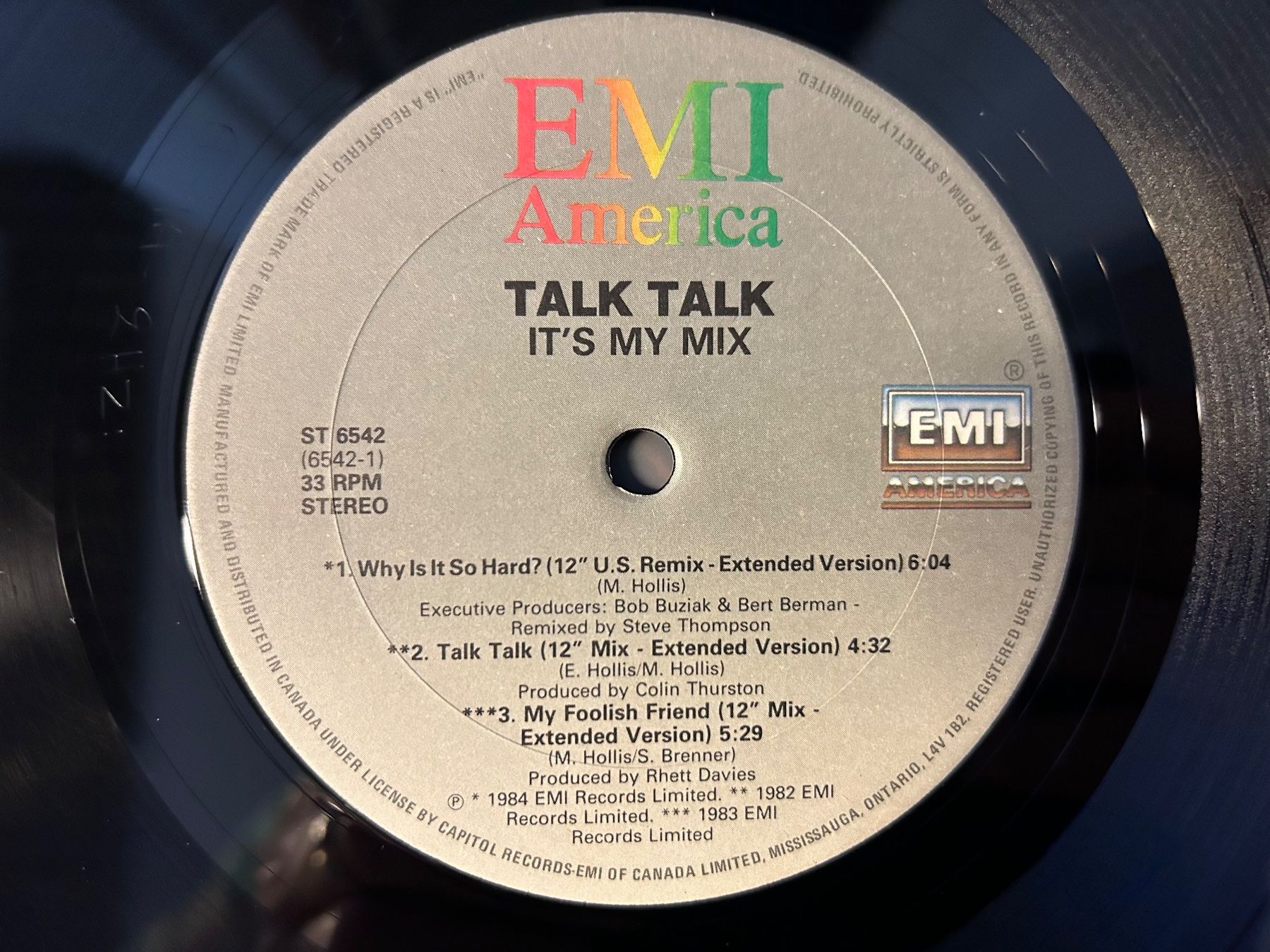 Dischi in vinile: Talk Talk - It's My Mix – Usato da Aesch BL venduto da BlueMusicRecords 2
