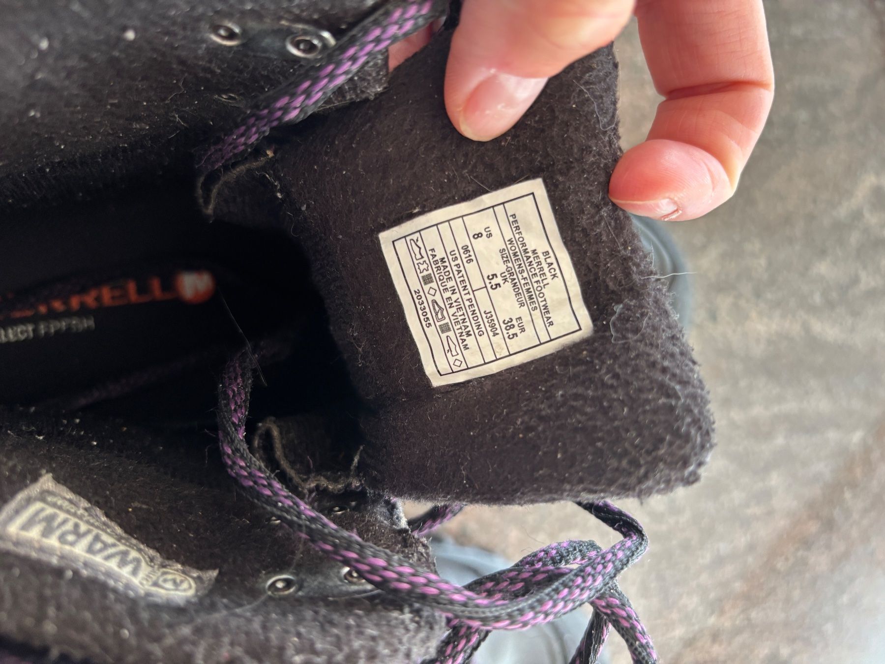 Merrell Scarpe da donna: Merrell Winterschuhe Gr.38,5 – Usato da Hasliberg-Hohfluh venduto da hasliberg79 2