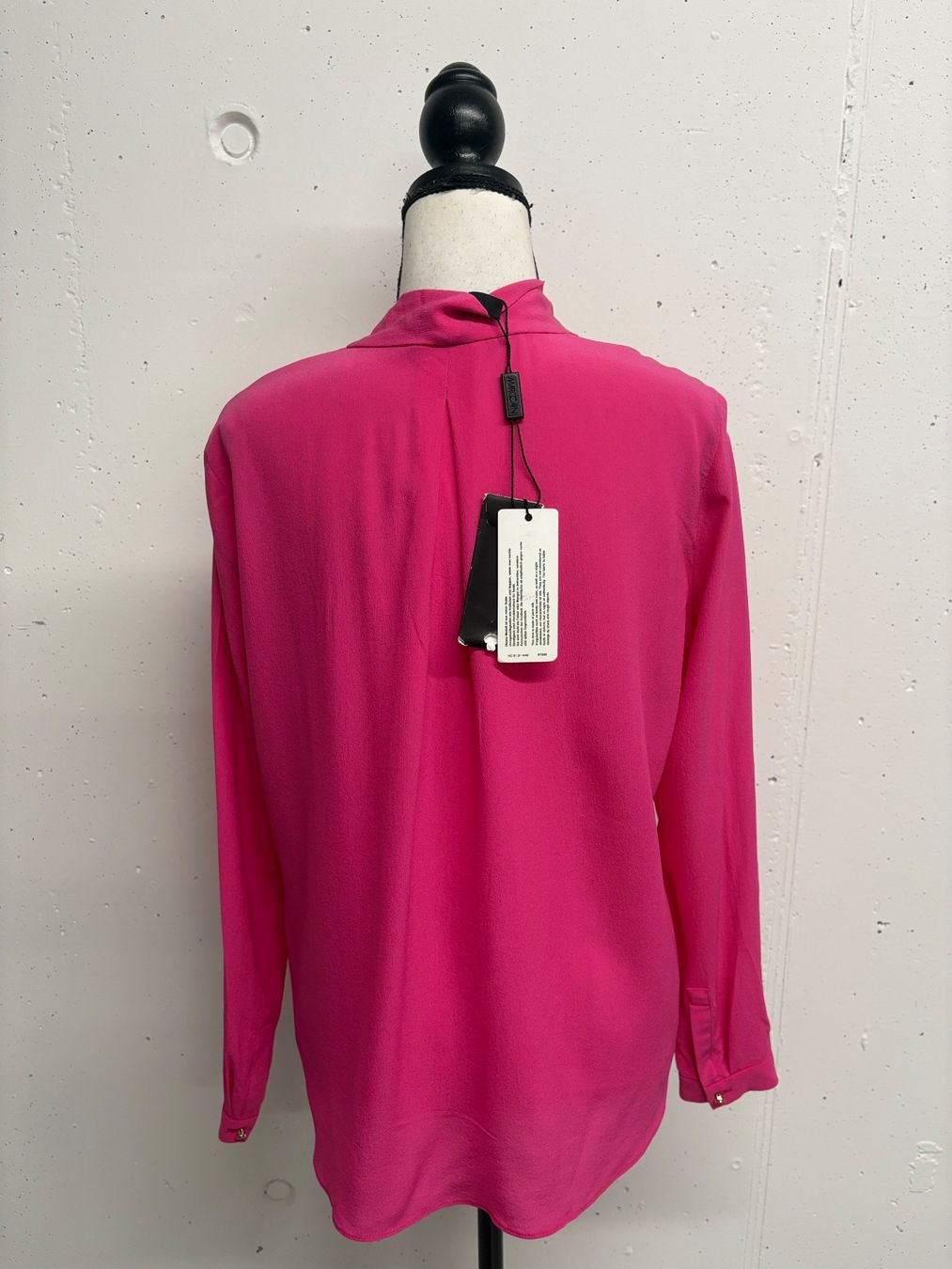 Marc Cain Camicette: Neue Marc Cain Bluse pink Gr. 34 Seide Schluppenbluse – Nuovo e nell'imballaggio originale da Regensdorf venduto da secondchancefashion 2