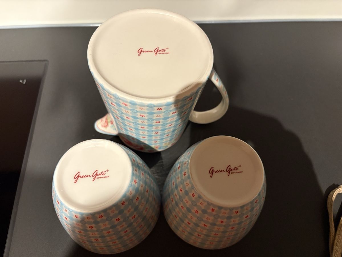 Greengate Set di piatti: Greengate Krug und Tassen – Nuovo (secondo la descrizione) da Brugg AG venduto da nuv_srm8 2
