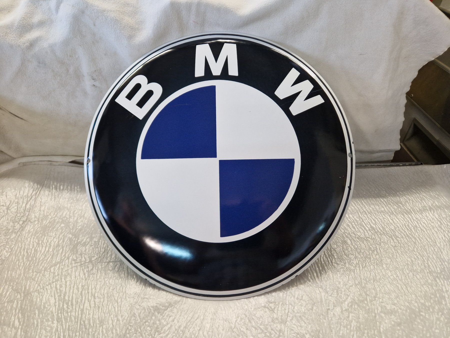 BMW Insegne: BMW Emaille Schild 40cm – Usato da Wädenswil venduto da tome70 3
