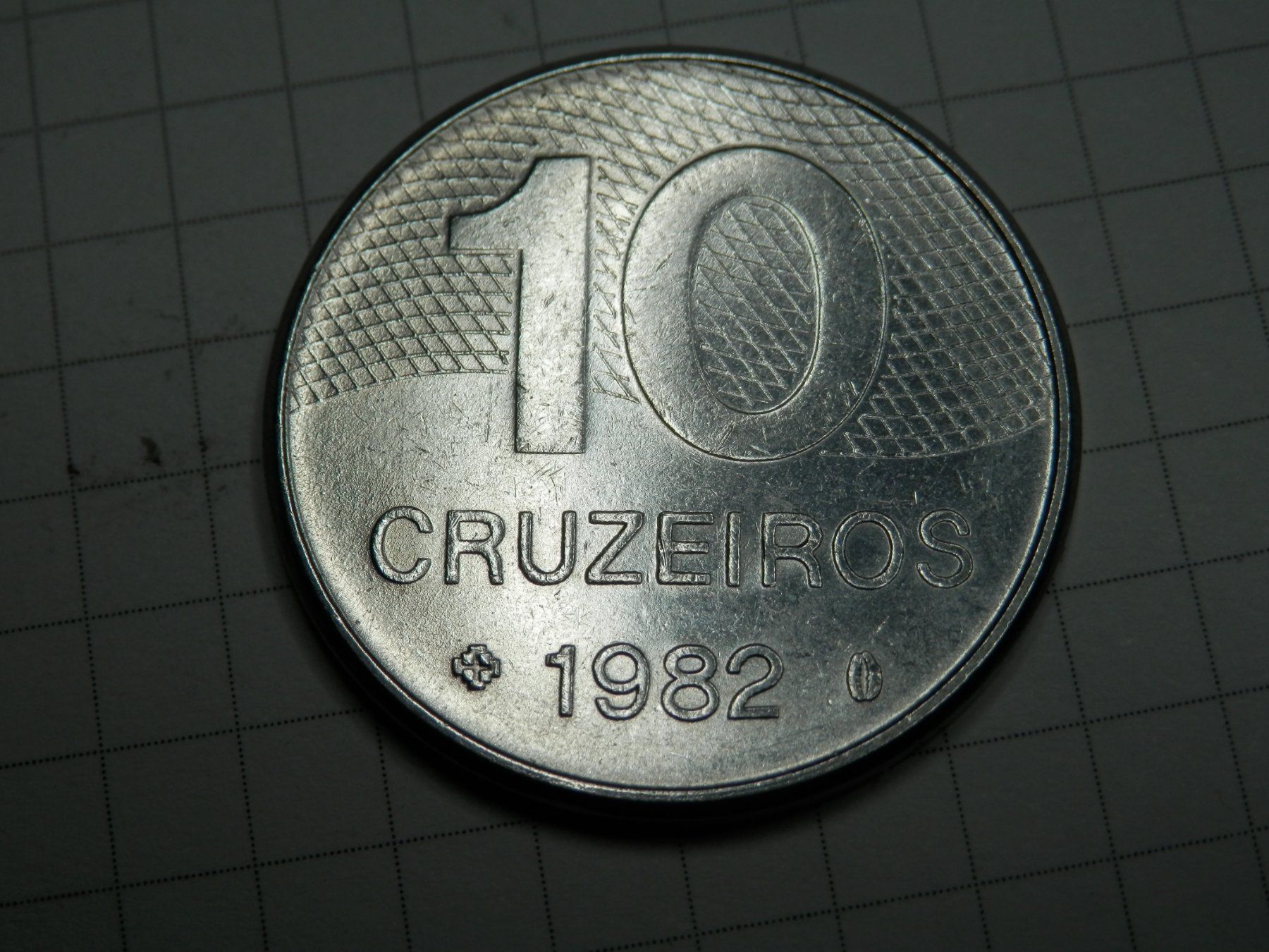 Alle Münzen: Brasilien  10 Cruzeiros, 1982 – Gebraucht aus Weiach von weiach81 1