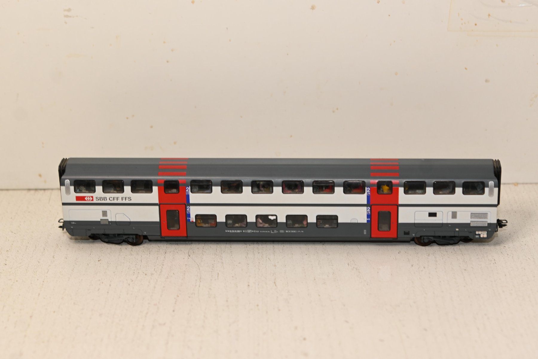Hag Modelleisenbahnen: SBB IC Doppelstock 2 Kl Hag HO/AC mit OVP – Gebraucht aus Laupen ZH von Zmoewe 6