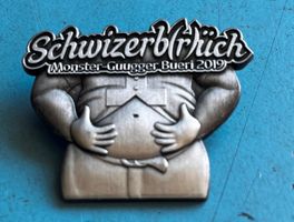 Fasnachts Pin Monster-Gugger Bueri Buchrain 2019