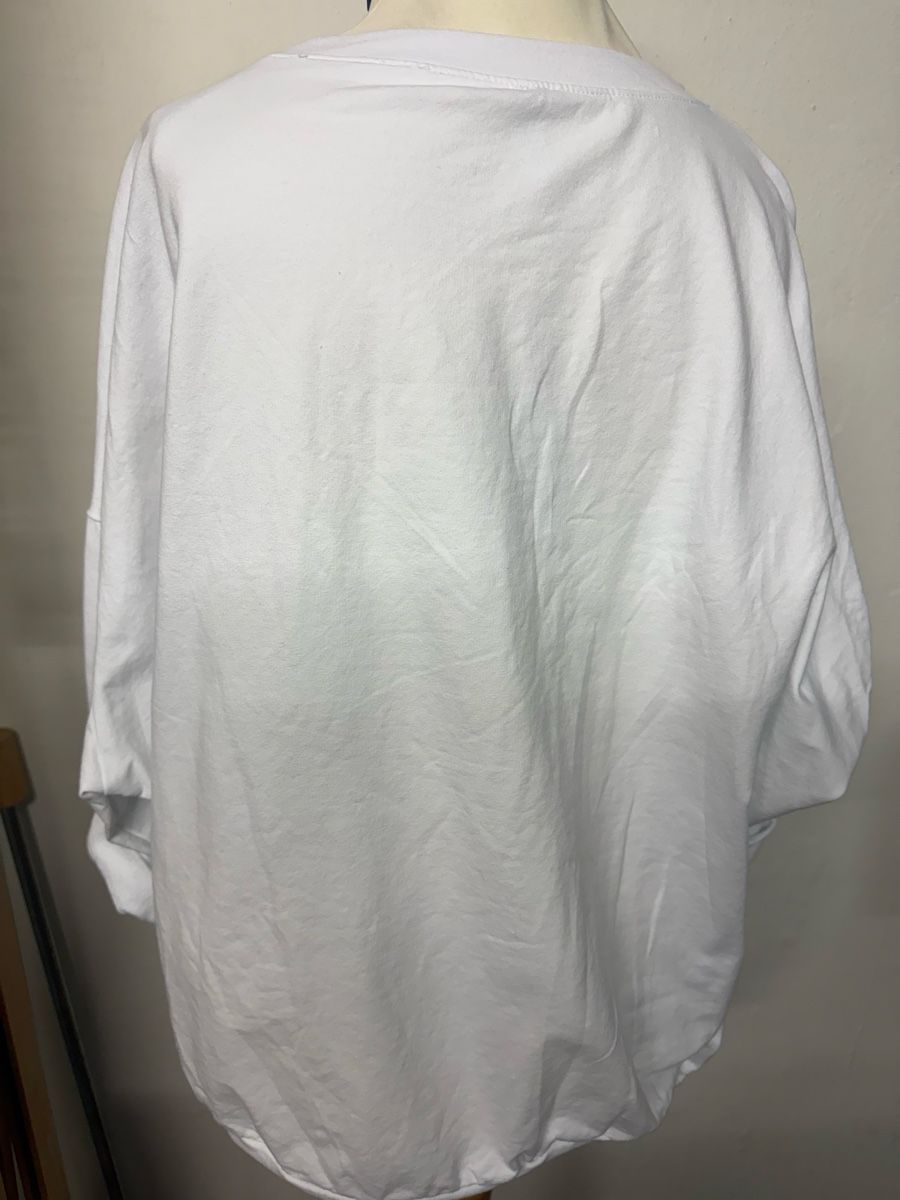 Maglioni & Felpe: Damen Basic Baumwolle Sweatshirt weiß l xl  – Nuovo e nell'imballaggio originale da Groß-Gerau venduto da bor_8wfb 3