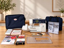 Bernina Aurora 430 inkl. Zubehör und Sickmodul