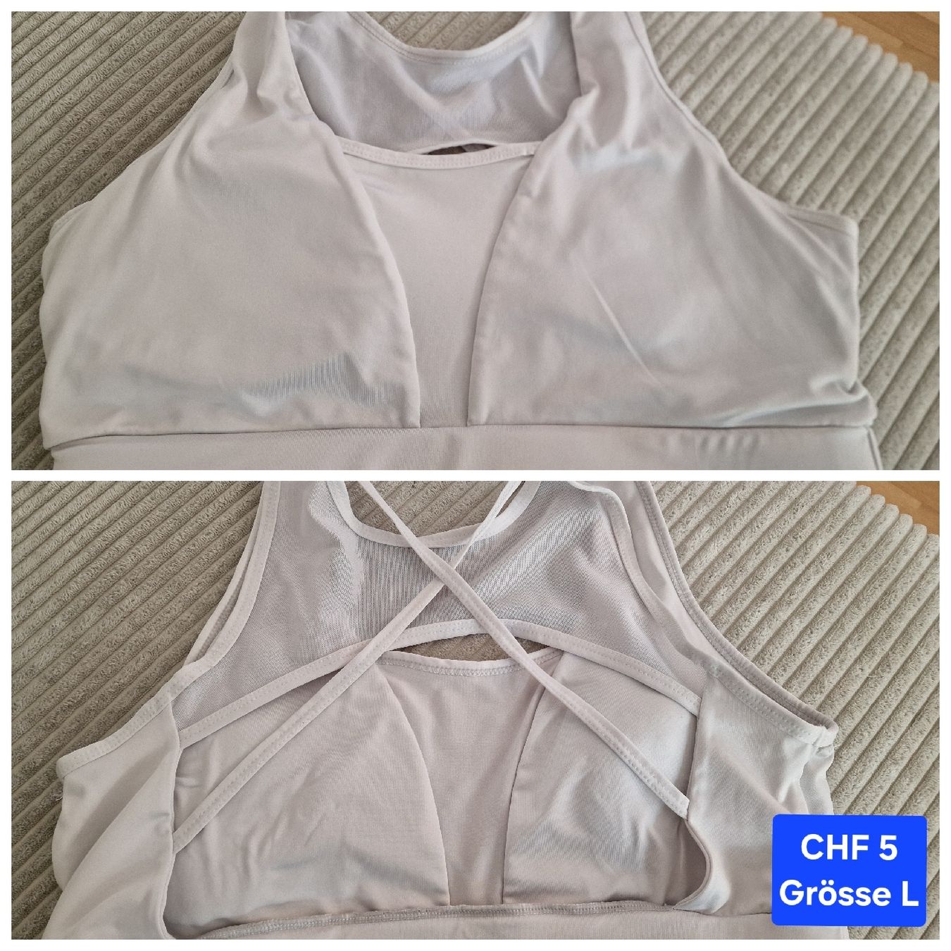 Top: Poletop weiss – Usato da Bern venduto da Monaluna