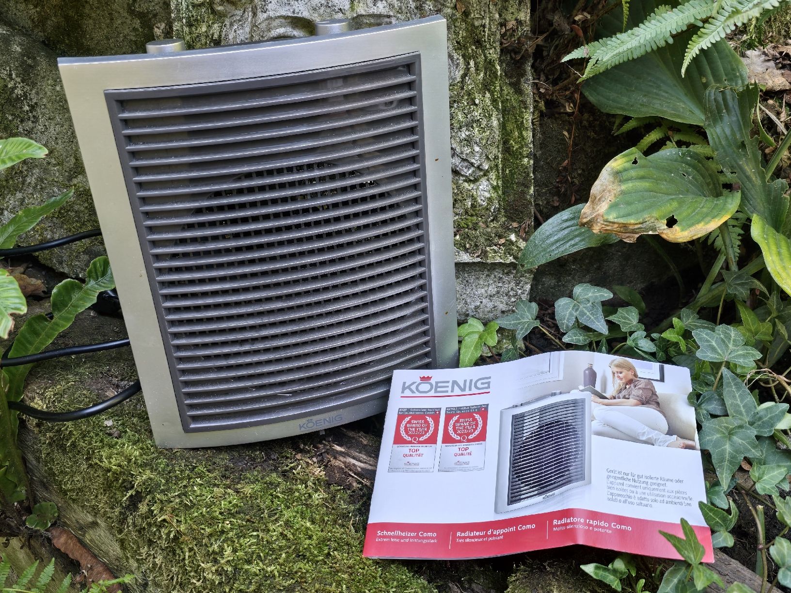 König Radiatori: Schnellheizer Koenig Como grau mit Originalverpackung – Usato da Walkringen venduto da Vanuca 1