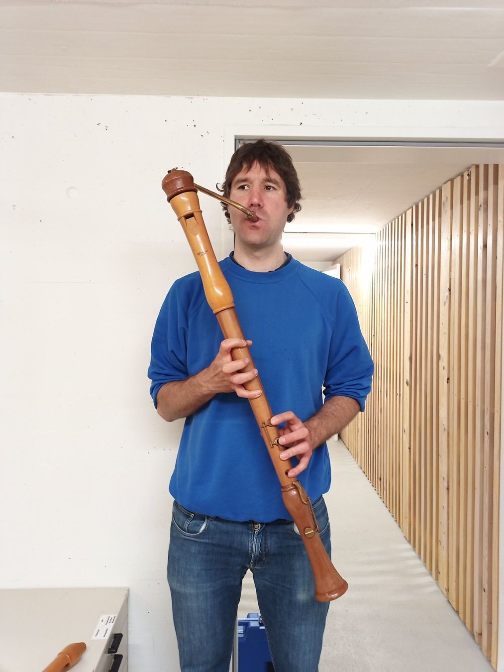 Strumenti musicali: Bass Blockflöte "Th. Mollenhauer "Solist" – Usato da Zürich venduto da danihell 2
