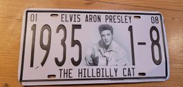 Elvis Presley-Blechschild