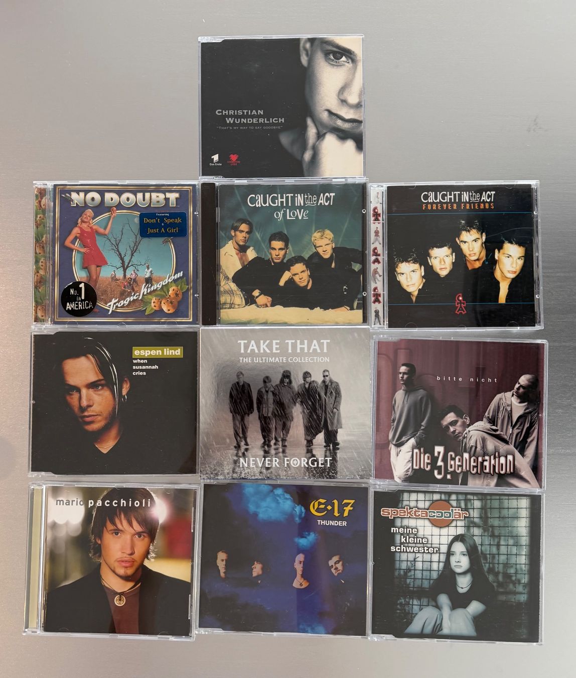 CDs: CD-Sammlung Caught in the Act, Take That etc. – Gebraucht aus Niederteufen von biendlee