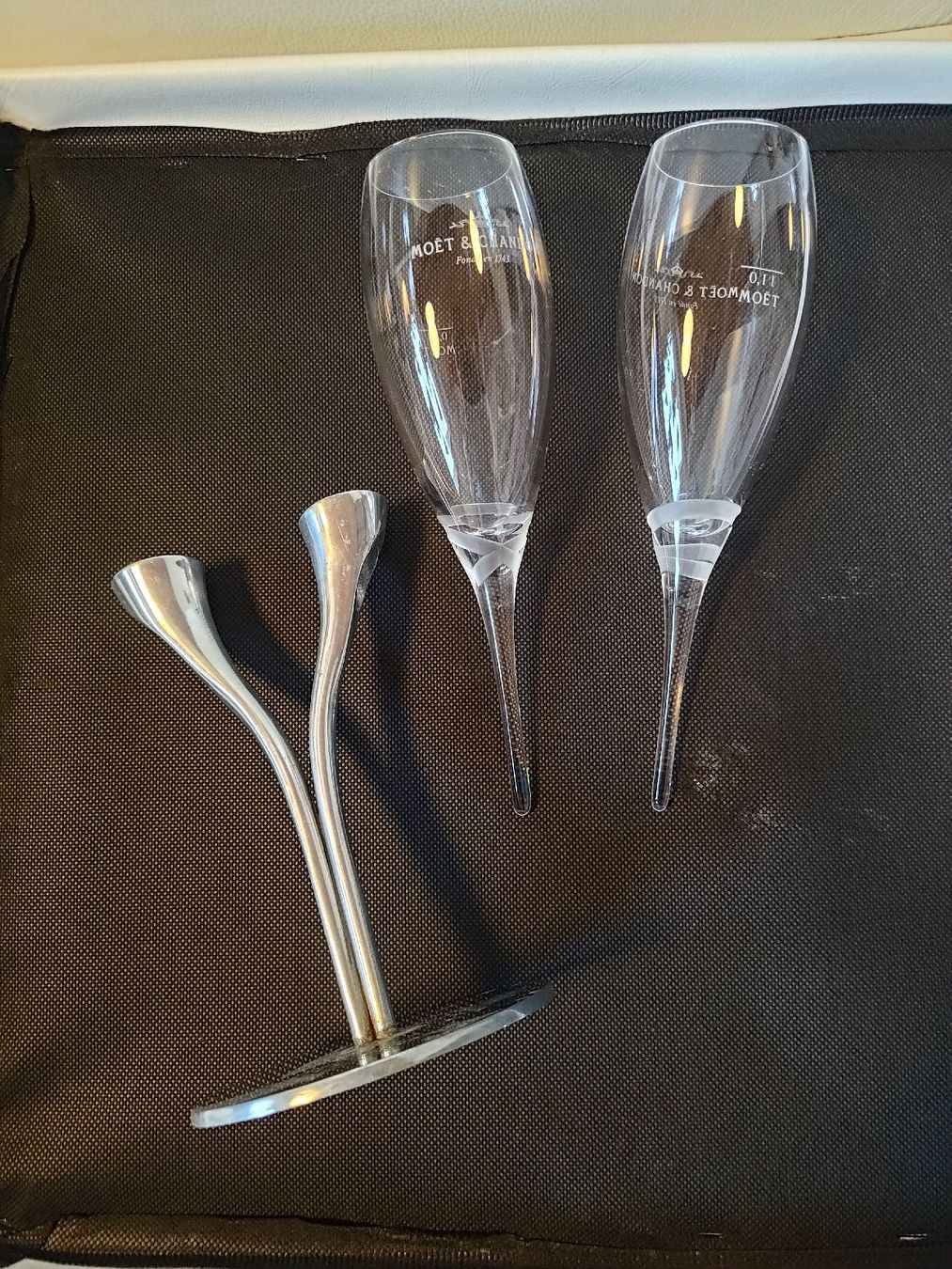 Bicchieri: Moet Chandon Champagner Gläser für 2 – Usato da Illnau venduto da mimi0303 2