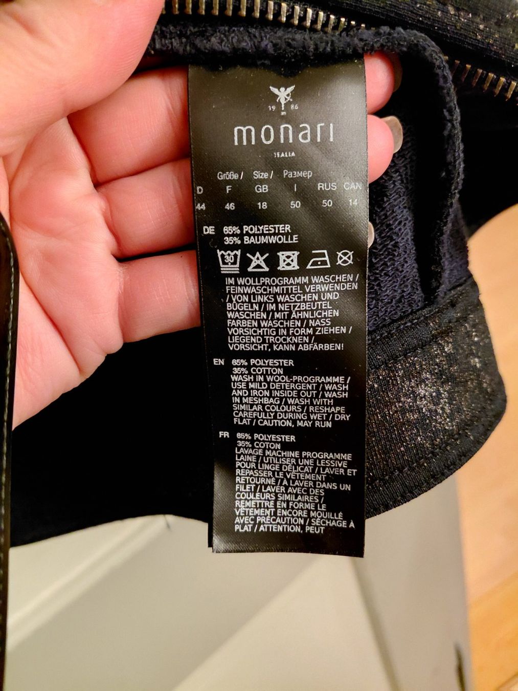 Monari Giacche: Edle Übergangs- oder Ausgangsjacke von Monari Gr. 44 – Usato da Rheineck venduto da Jmurmeli 2