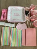 Baby Shower Party Set – Pink Theme – NEW! 🎀💖🎉 (51)