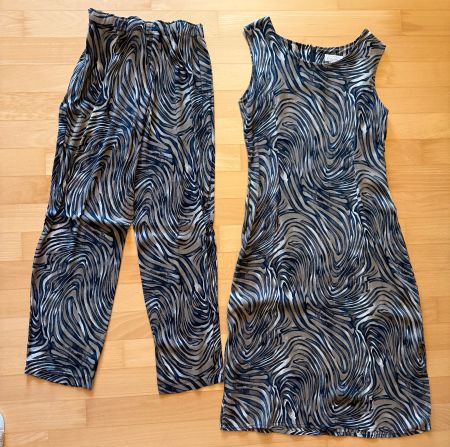Rock mit Hose von Citylife. Grösse 36