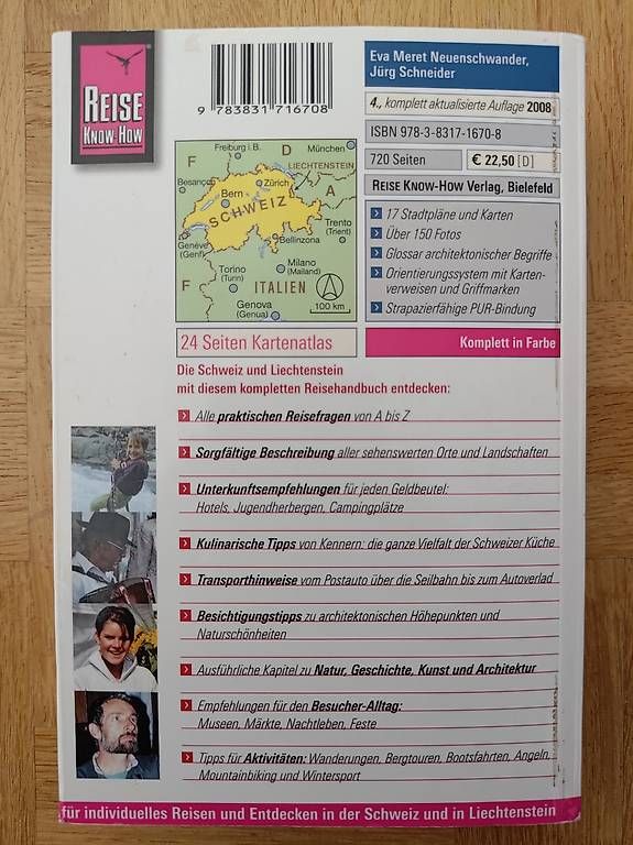 Libri: Reiseführer Schweiz mit Liechtenstein – Usato da Frenkendorf venduto da poi19 1