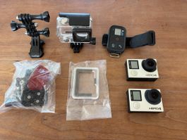 GoPro HERO4 Action-Kamera-Set mit Zubehör