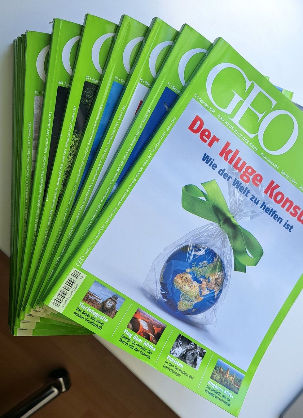 Zeitschriften & Magazine: Magazine GEO (D) Jg.2008 – Gebraucht aus Cham von Macmene