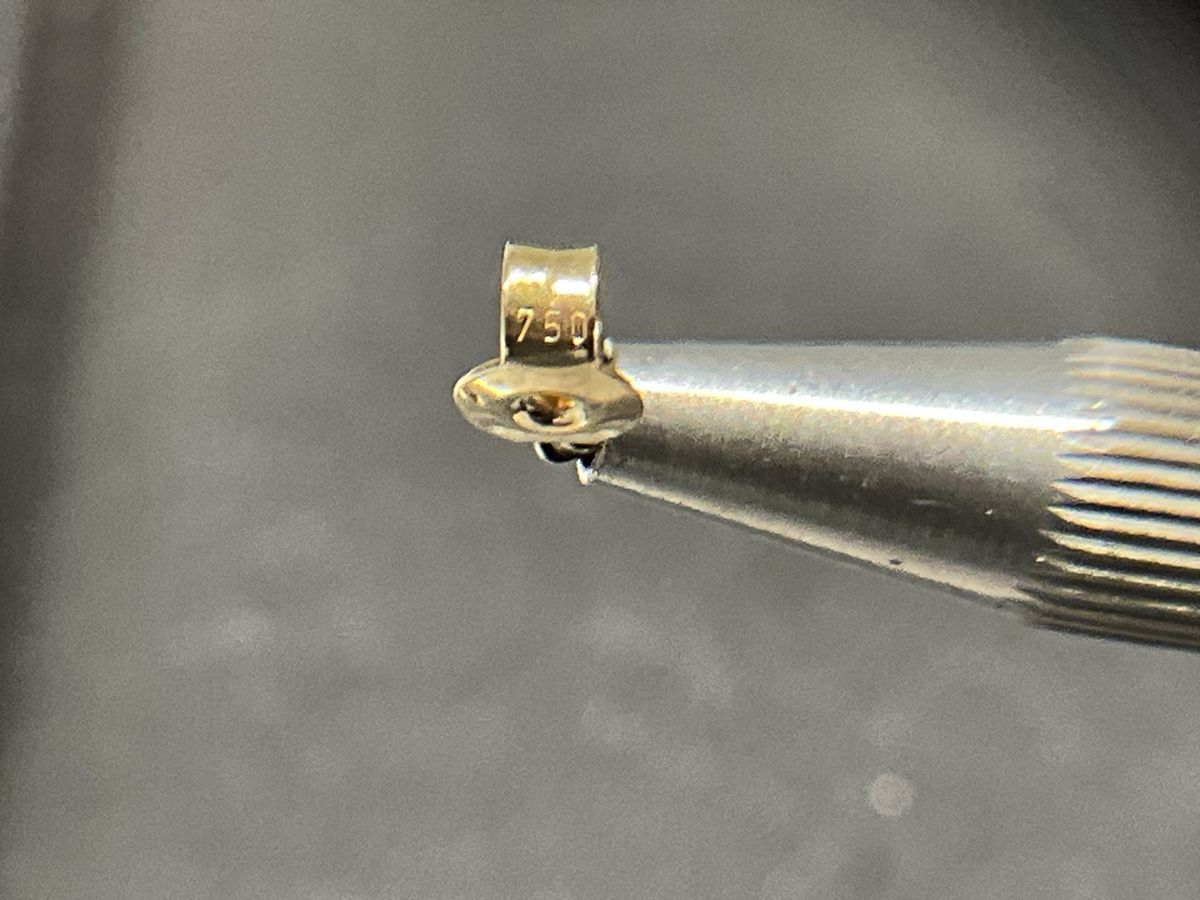Orecchini pendenti & Orecchini a lobo: Ohrstecker Diamant 18k Gold – Usato da Schaffhausen venduto da glamour-shop 3