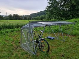 Top Velounterstand von Velopa bike roof 2.5m