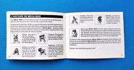 Spielanleitung für Mega Man - Nintendo NES - Rarität!