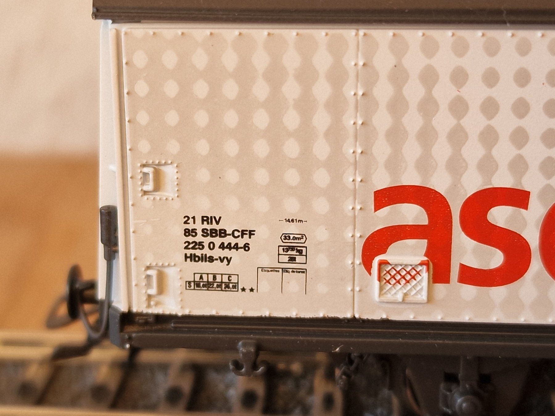 Märklin Modellini di ferrovie: SBB Ascom Güterwagen H0 – Usato da Matten b. Interlaken venduto da lor_hr9w 3