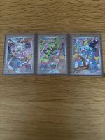Pokemon Sammelkarten, 3 Stk., Englische Version, guter Zusta
