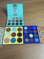 Juvia's Place eyeshadow palettes 3 piece set used condition