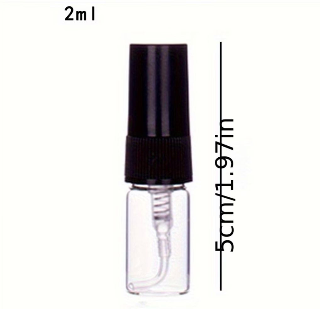 Flacons: 100 Stück Mini-Parfumzerstäuber 2 ml – Glas – Neu (gemäss Beschreibung) aus Langenthal von Seelenfreunde 4