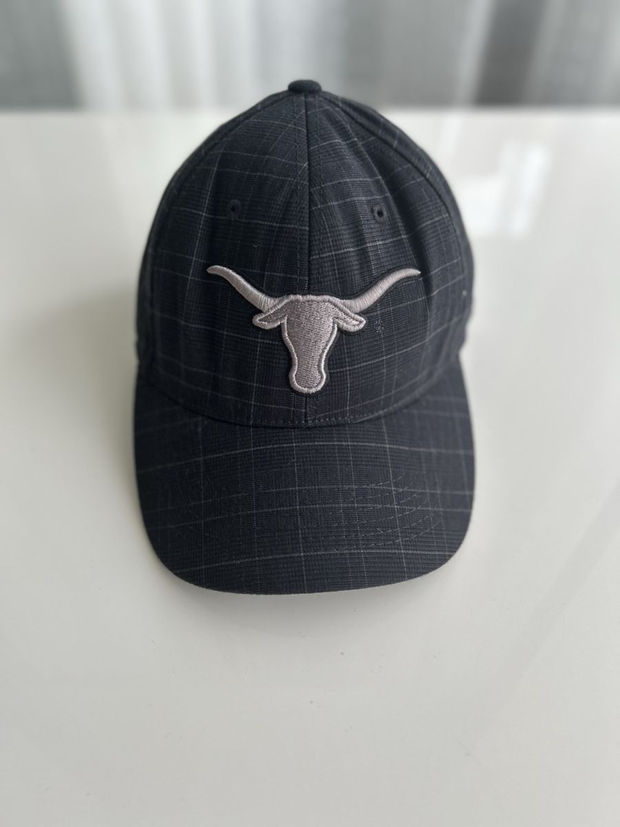 Copricapi, berretti & cappellini: Cap Texas Longhorns schwarz kariert One Fit – Nuovo (secondo la descrizione) da Saland venduto da ele_vc96