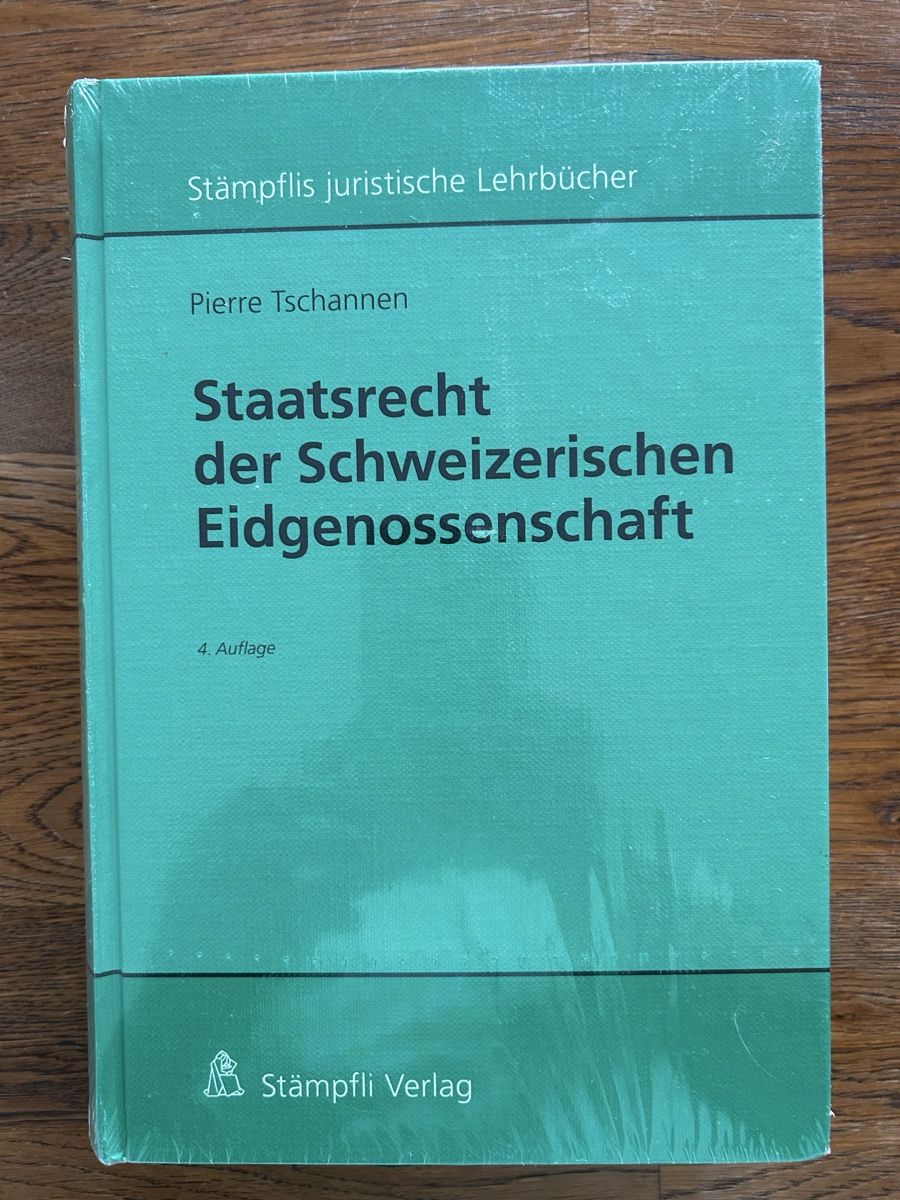 Libri: Staatsrecht der Schweiz. Eidgenossenschaft, 4. Auflage – Nuovo e nell'imballaggio originale da Wolhusen venduto da eve_m6cg