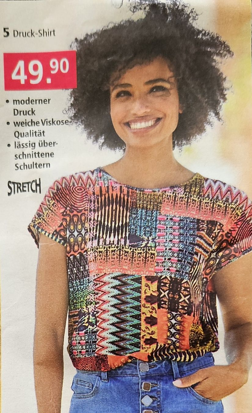 T-shirt: Druckshirt Stretch Gr. 40 - Jelmoli - Spendenaktion – Nuovo (secondo la descrizione) da Unterkulm venduto da Beljasch