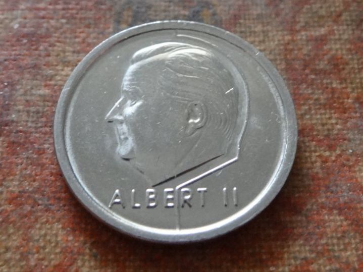 Alle Münzen: BELGIQUE  1  Franc  1994  ALBERT  II – Gebraucht aus Romanel-sur-Lausanne von Swift13 1