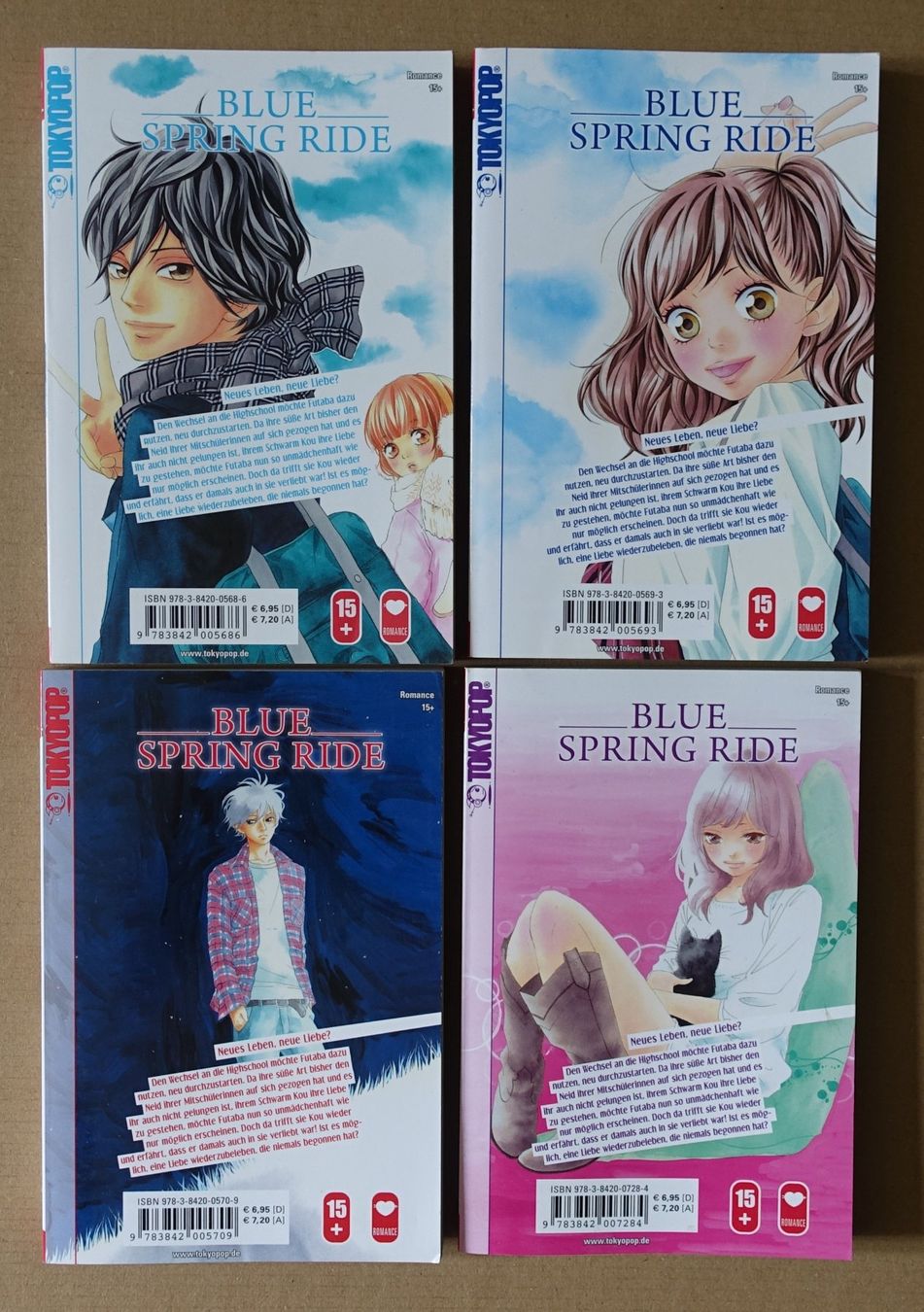 Fumetti: Blue Spring Ride - Io Sakisaka - Band 1 - 4 – Usato da Sessa venduto da discoverymedia 1