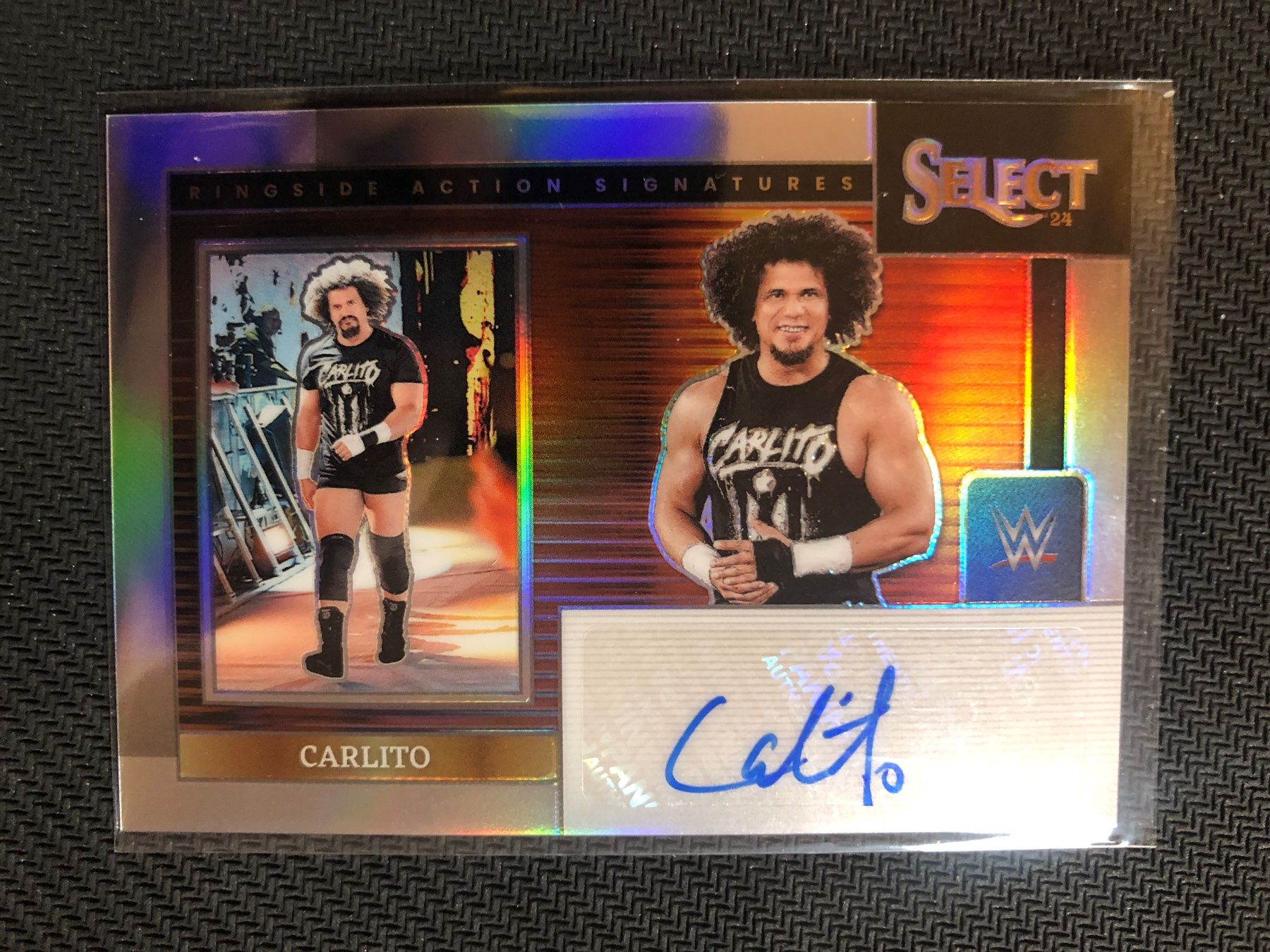 Topps Carte collezionabili: Panini Selet WWE Carlito Autogramm – Usato da Wangenried venduto da Garagara
