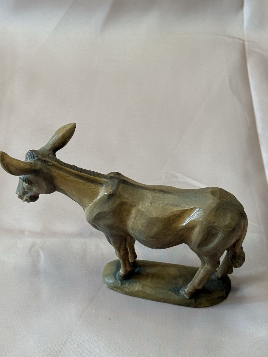 Sculture & Statue: Holzschnitzerei Esel, wohl Brienz, ca. 8 cm – Usato da Grenchen venduto da swiss.antiques 3