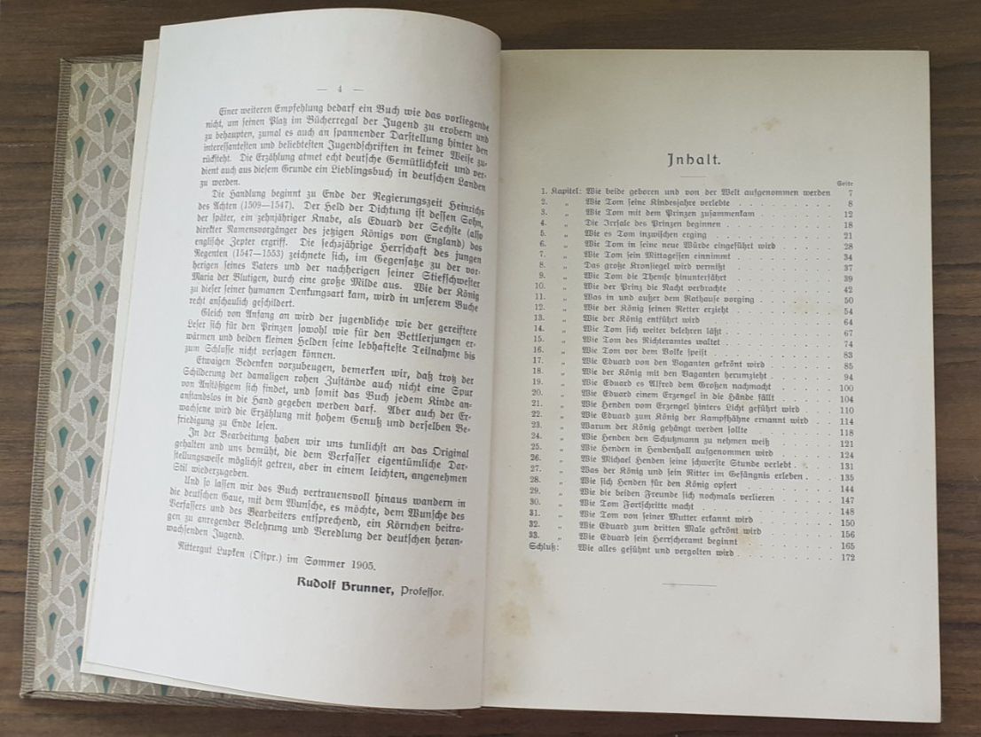 Libri: Mark Twain - Prinz und Bettler 1905 – Usato da Mörschwil venduto da lindaswunderkiste 3