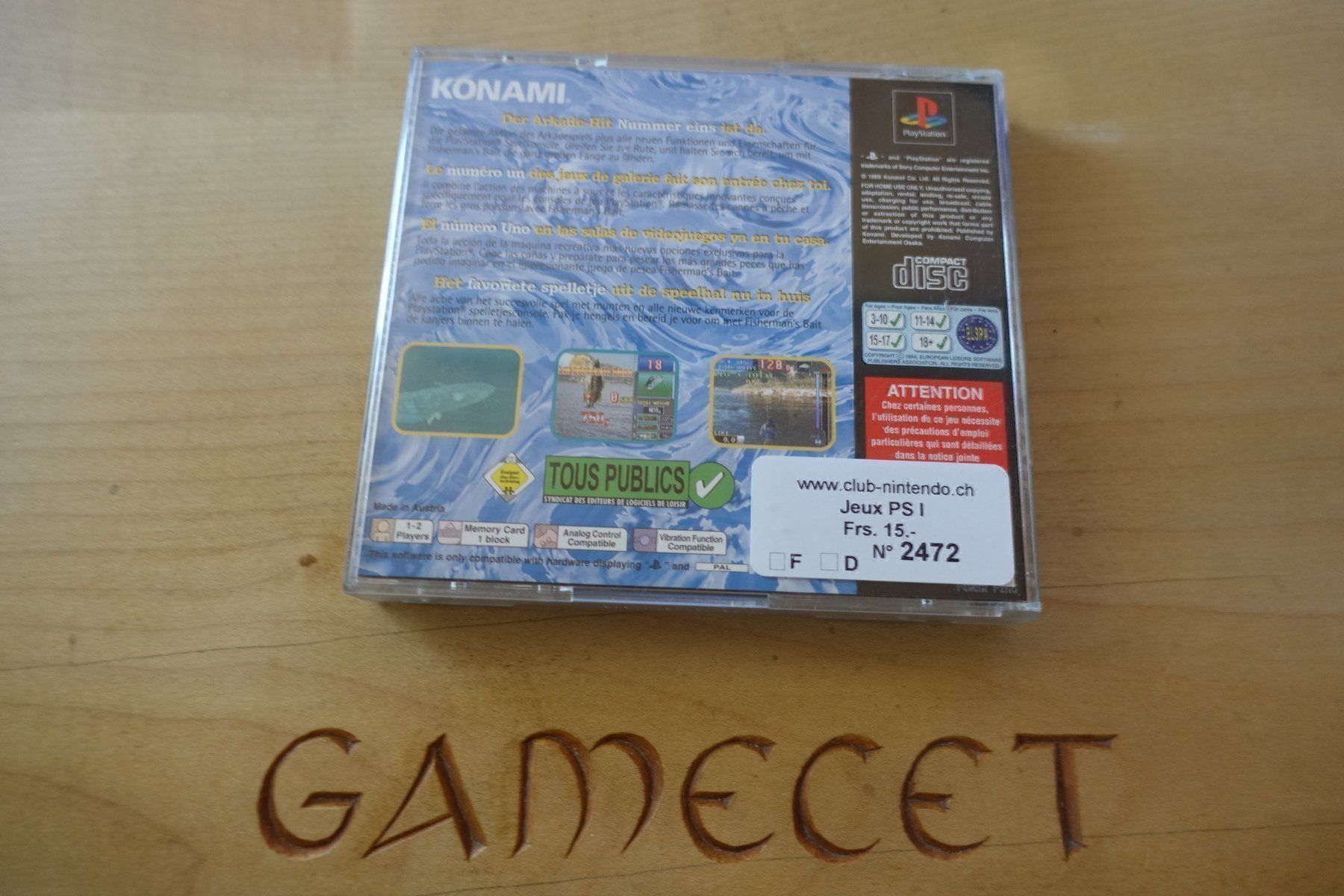 Sony Spiele: Fisherman's Bait: Bass Challenge – Gebraucht aus Steinach von Gamecet 2