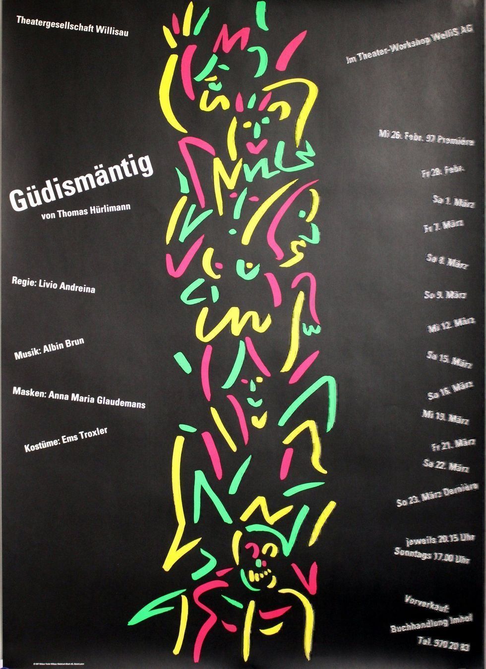 Foto & Immagini: Theatergesellschaft Willisau-Güdismäntig – Usato da Eggenwil venduto da Joyart