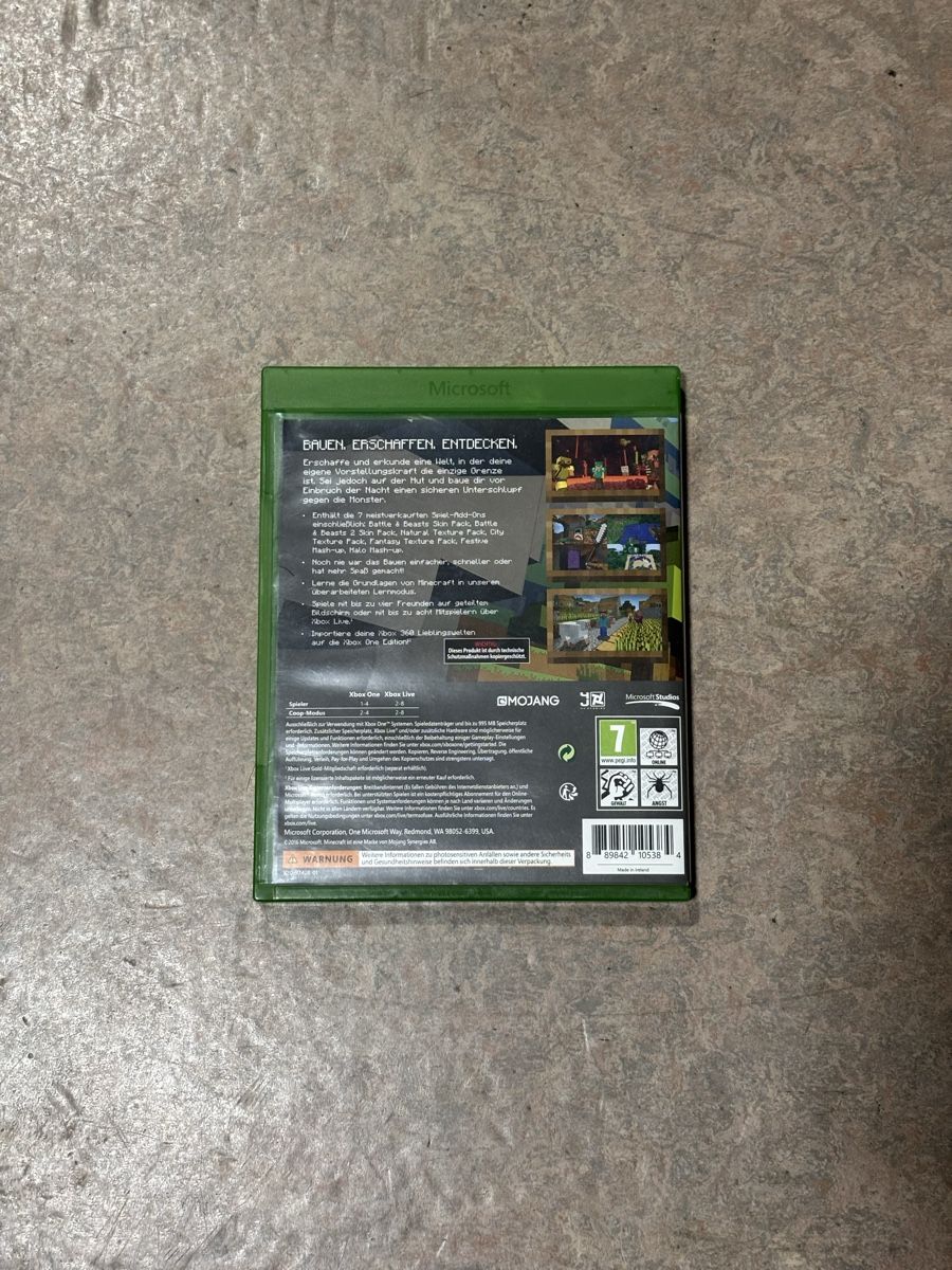 Microsoft Jeux: XBox One - Minecraft – D'occasion à Zollikerberg par JvD0211 2
