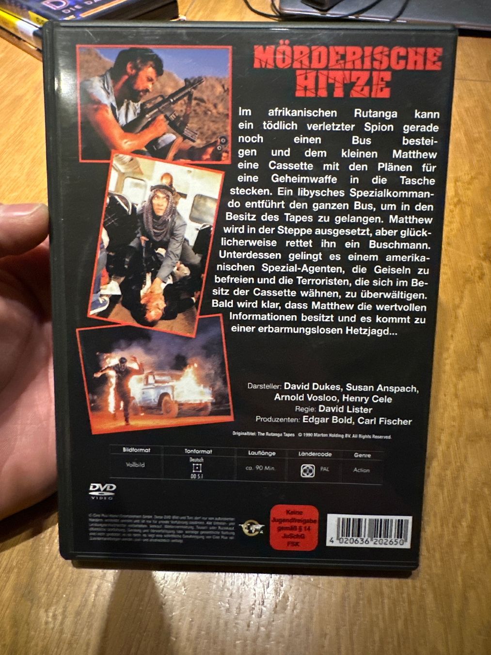 Alle DVDs: Mörderische Hitze, DVD, Killing Heat – Gebraucht aus Benken ZH von Audi-erich 1