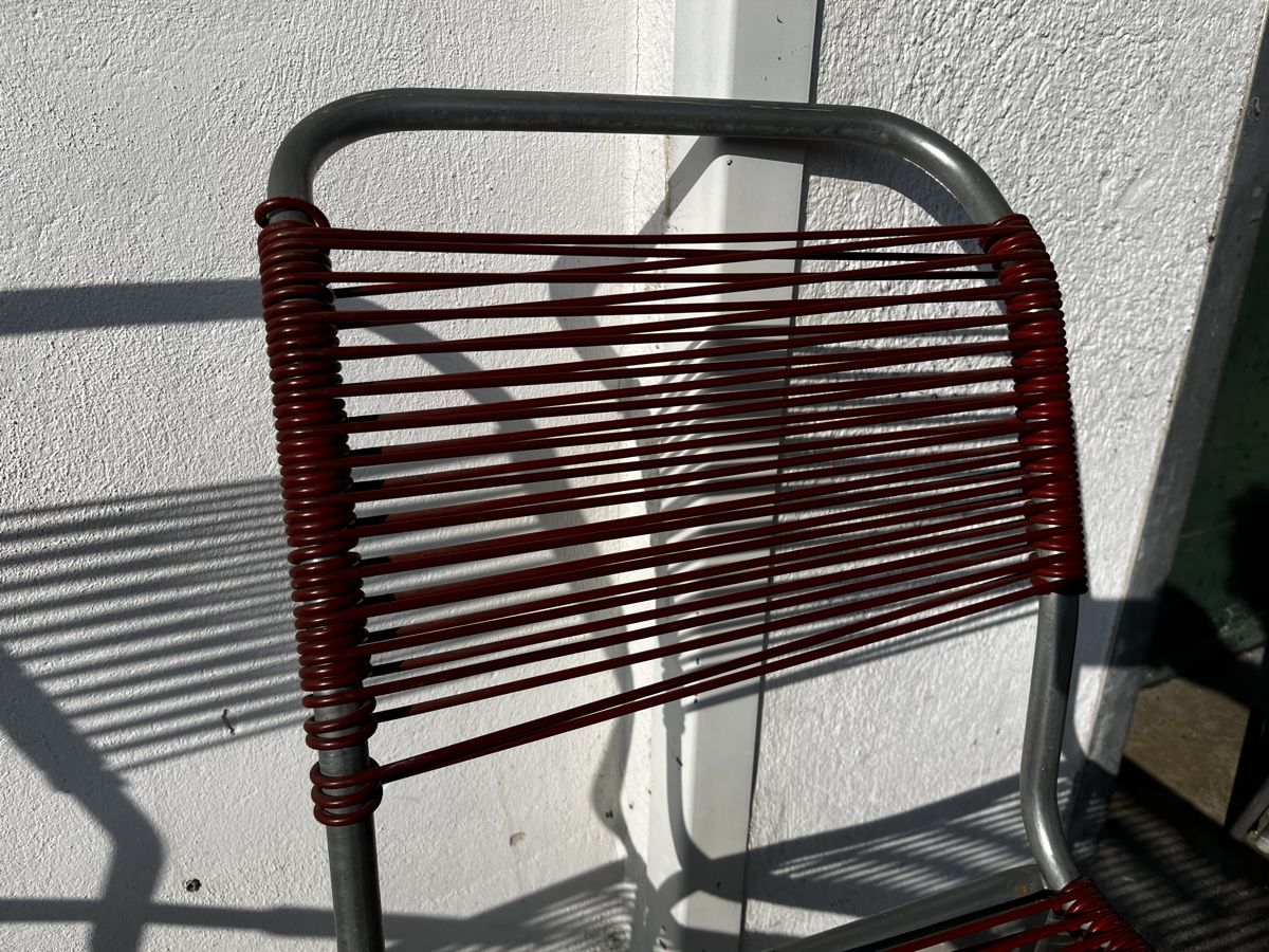 Schaffner Fauteuils: 4 Spaghetti Stühle Schaffner Vintage – D'occasion à Bern par fotolog111 4