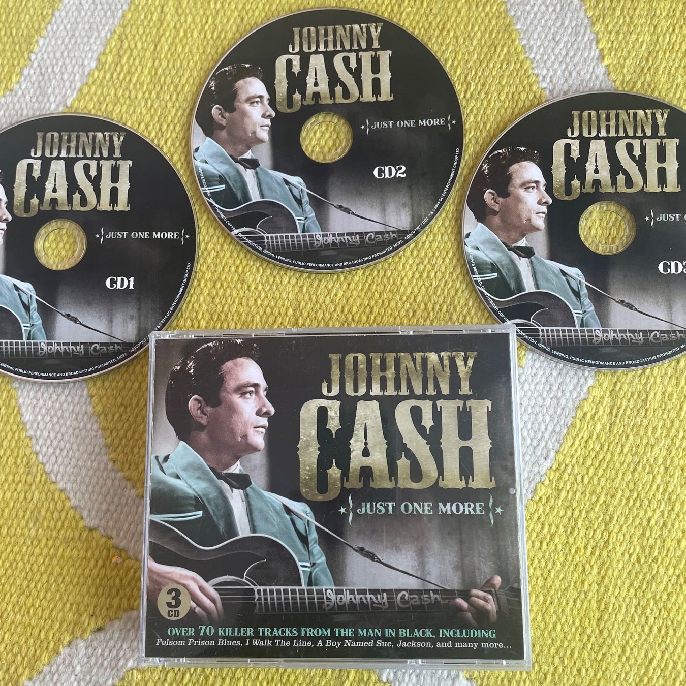 CD: JOHNNY CASH-3CD BOX SET JUST ONE MORE – Usato da Rorschacherberg venduto da CD-Roli