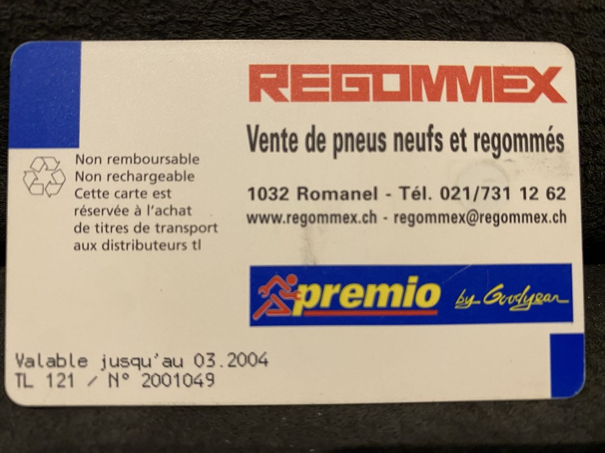 Schede telefoniche: Carte TL 121 – Usato da Lausanne venduto da babacard10 1